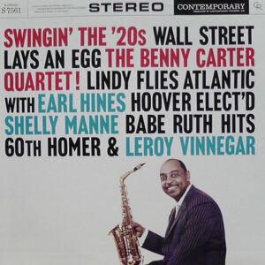 The Benny Carter Quartet - Swingin' The '20s (LP, Album, RE)