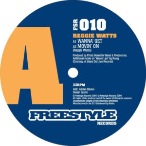Reggie Watts - Wanna' Get / Movin' On (12")