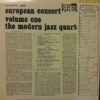 The Modern Jazz Quartet - European Concert: Volume One (LP, Album, RE) - 画像 (2)