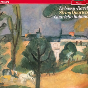 Claude Debussy • Maurice Ravel • Quartetto Italiano - String Quartet In G Minor • String Quartet In F Major (LP, RE)