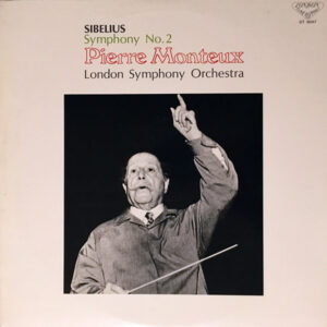 Jean Sibelius, Pierre Monteux, London Symphony Orchestra - Symphony No. 2 (LP, RE)