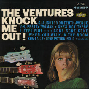The Ventures - Knock Me Out! (LP, Album, Red)