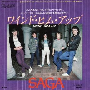 Saga (3) - Wind Him Up (7", Single, Promo)