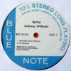 Anthony Williams - Spring (LP, Album, RE) - 画像 (4)