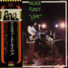 Alice = アリス - Alice First Live ! (LP, Album, RE)