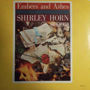Shirley Horn - Embers And Ashes (LP, Album, Mono)