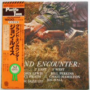 John Lewis (2) - Grand Encounter: 2 Degrees East - 3 Degrees West (LP, Album, Mono, RE)