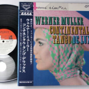 Werner Müller - Continental Tango De Luxe (LP, Gat)
