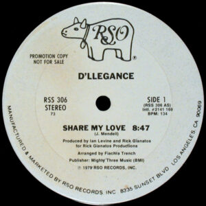 D'llegance - Share My Love (12", Promo)