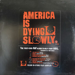 Various - America Is Dying Slowly (LP, Promo, Smplr, Red)