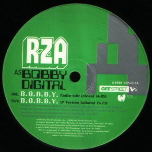 RZA as Bobby Digital - B.O.B.B.Y. / Holocaust (Silk Worm) (12")