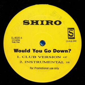 Shiro - Would You Go Down? (12", Promo)