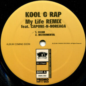 Kool G Rap - My Life (Remix) (12", Promo)