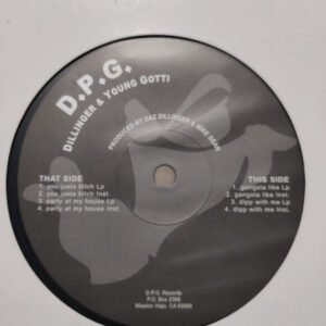 D.P.G. (2) - Dillinger & Young Gotti (12")