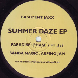 Basement Jaxx - Summer Daze EP (12", EP)