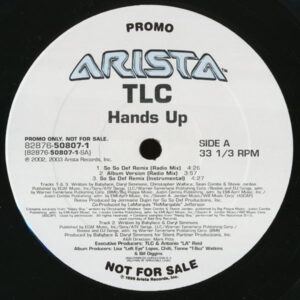 TLC - Hands Up (12", Promo)
