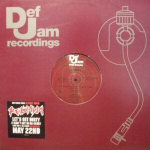Redman Feat. DJ Kool - Let's Get Dirty (I Can't Get In Da Club) (12", Single, Red)
