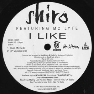 Shiro Featuring MC Lyte - I Like (12", Promo)