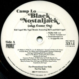Camp Lo - Black Nostaljack (Aka Come On) (12", Promo)