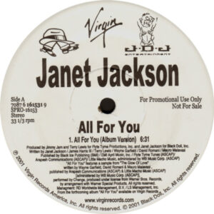 Janet Jackson - All For You (12", Promo)