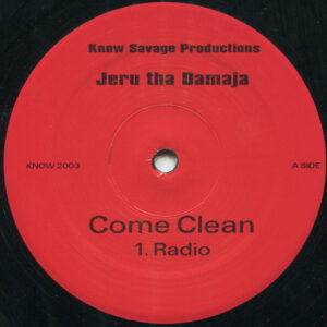 Jeru Tha Damaja - Come Clean (12", RE)
