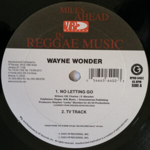 Wayne Wonder - No Letting Go (12")