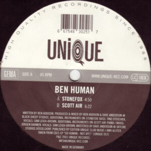 Ben Human - Stonefox / Scott Air (12")