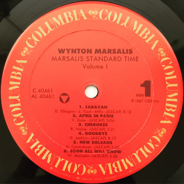 Wynton Marsalis - Marsalis Standard Time, Vol. 1 (LP, Album) - 画像 (3)