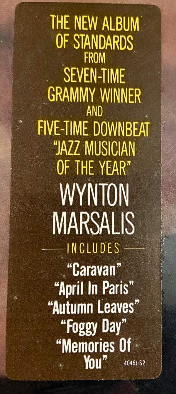 Wynton Marsalis - Marsalis Standard Time, Vol. 1 (LP, Album) - 画像 (5)