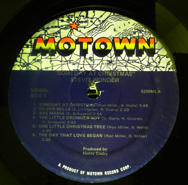 Stevie Wonder - Someday At Christmas (LP, Album, RE) - 画像 (3)