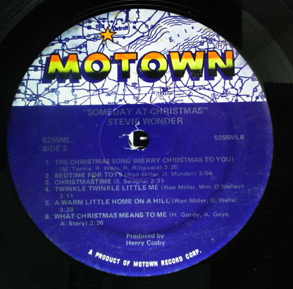 Stevie Wonder - Someday At Christmas (LP, Album, RE) - 画像 (4)