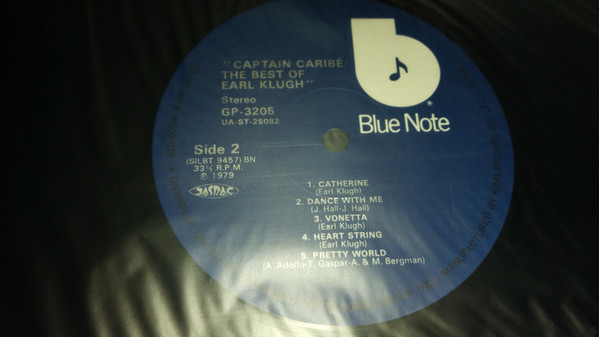 Earl Klugh - Captain Caribe - The Best Of Earl Klugh (LP, Comp) - 画像 (5)