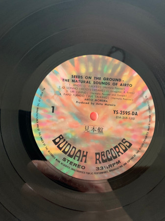 Airto - Seeds On The Ground - The Natural Sounds Of Airto (LP, Album, Promo) - 画像 (3)