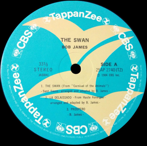 Bob James - The Swan (LP, Album, Gat) - 画像 (3)
