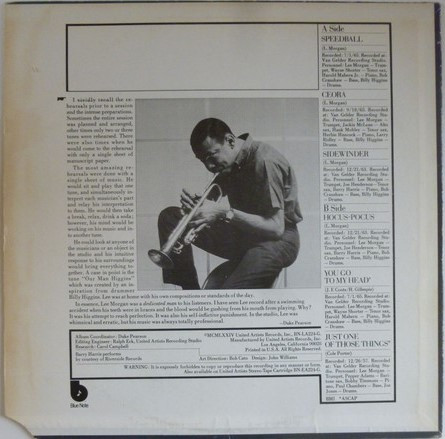 Lee Morgan - Memorial Album (LP, Comp) - 画像 (2)