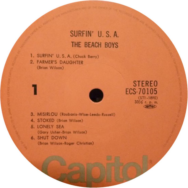 The Beach Boys - Surfin' U.S.A. (LP, Album, RE) - 画像 (3)