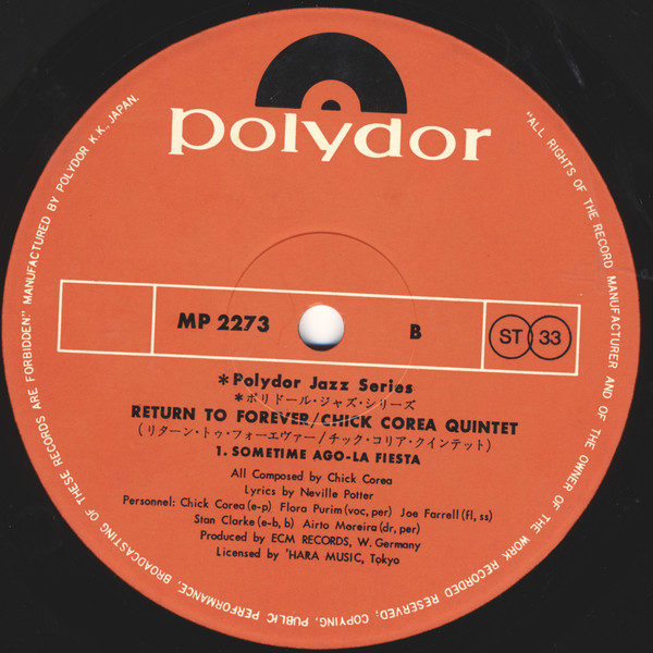 Chick Corea - Return To Forever (LP, Album) - 画像 (4)