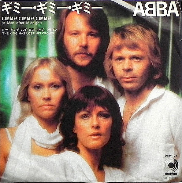 ABBA - Gimme! Gimme! Gimme! (A Man After Midnight) (7", Single)