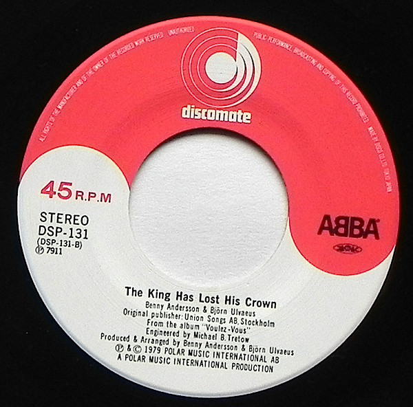ABBA - Gimme! Gimme! Gimme! (A Man After Midnight) (7", Single) - 画像 (4)