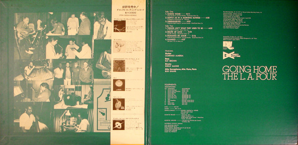 The L.A. Four - Going Home (LP, Album, Lam) - 画像 (2)