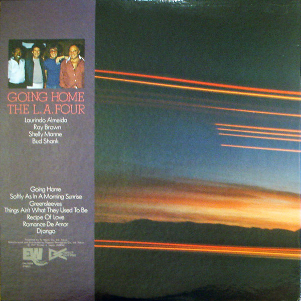 The L.A. Four - Going Home (LP, Album, Lam) - 画像 (3)
