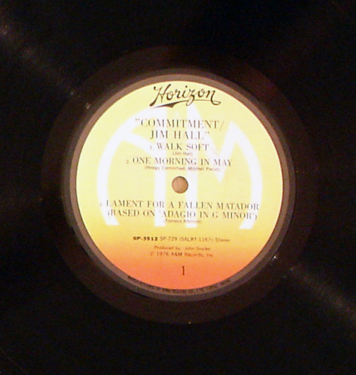 Jim Hall - Commitment (LP, Album) - 画像 (4)