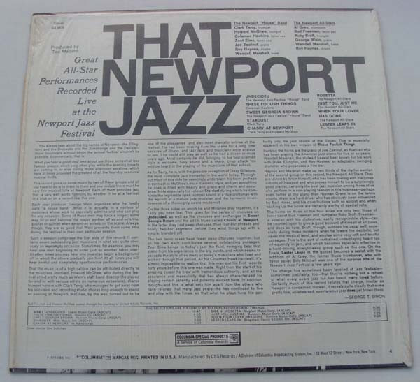 Various - That Newport Jazz (LP, RE) - 画像 (2)