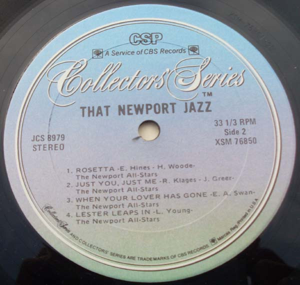 Various - That Newport Jazz (LP, RE) - 画像 (4)