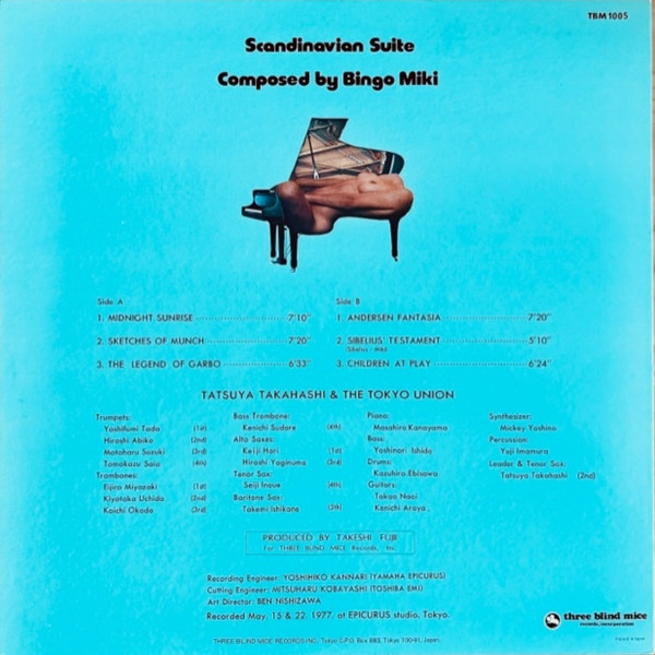 Bingo Miki, Tatsuya Takahashi & The Tokyo Union - Scandinavian Suite (LP, Album, Gat) - 画像 (4)