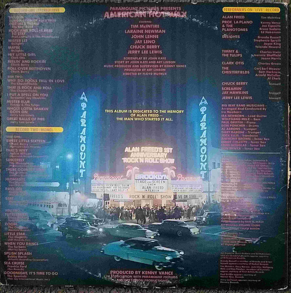 Various - The Original Soundtrack Album From The Paramount Motion Picture "American Hot Wax" (2xLP, Album, Comp, Mono, Ter) - 画像 (2)