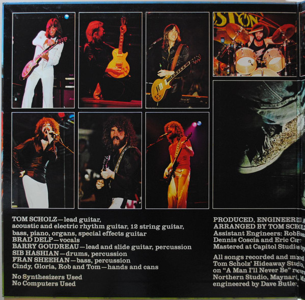 Boston - Don't Look Back (LP, Album, Gat) - 画像 (2)