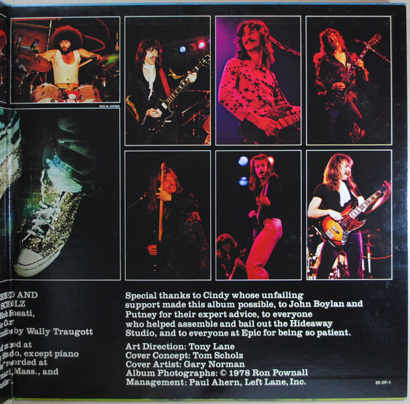 Boston - Don't Look Back (LP, Album, Gat) - 画像 (3)