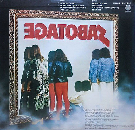 Black Sabbath - Sabotage (LP, Album) - 画像 (2)