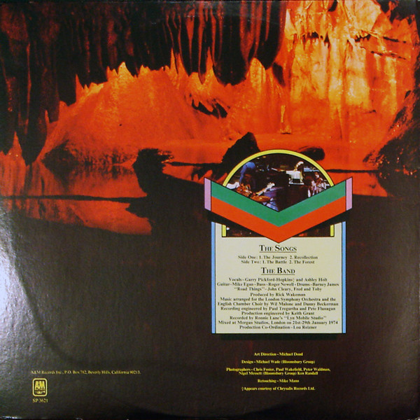 Rick Wakeman - Journey To The Centre Of The Earth (LP, Album, Gat) - 画像 (2)